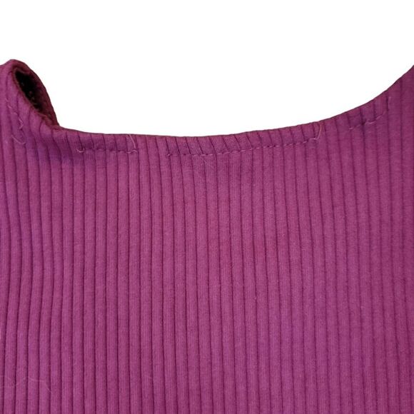 Wonder Nation Girls Long Sleeve Dress Size 5T, Burgundy Color, Sparkly Skirt - Picture 3 of 5